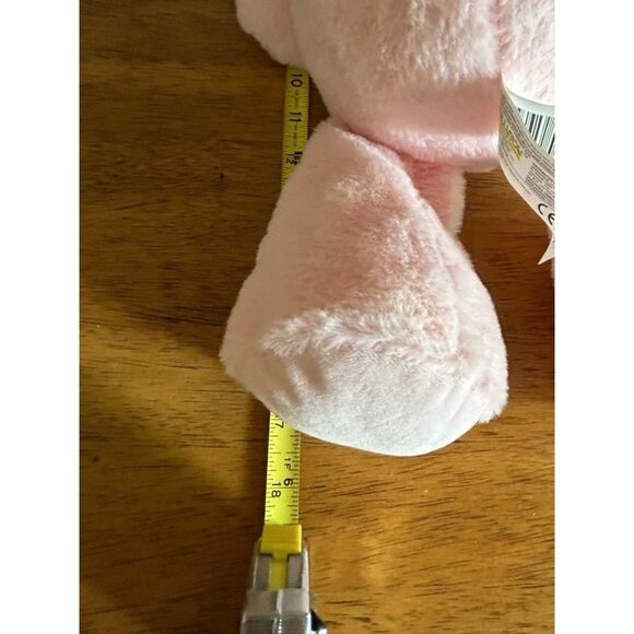 Kellybaby Plush Pink Elephant Stuffed Animal w/Rattle & Crinkly Ears - Picture 7 of 7
